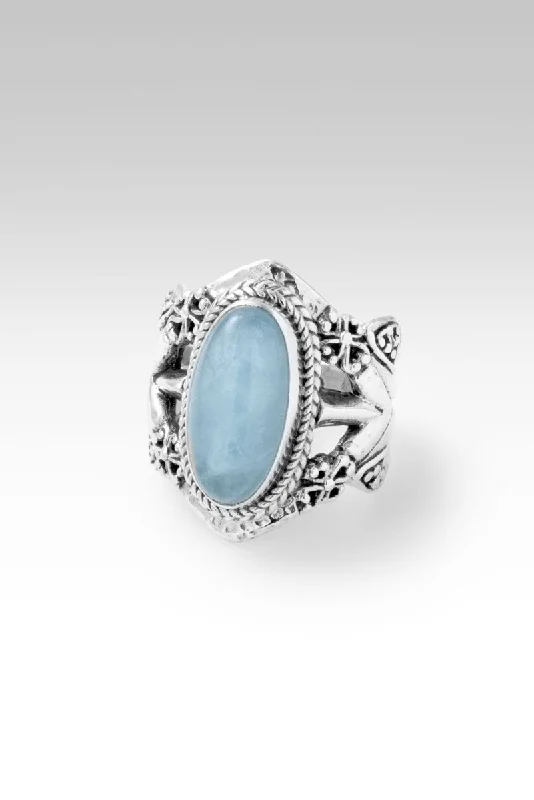 Light of the World Ring™ in Aquamarine