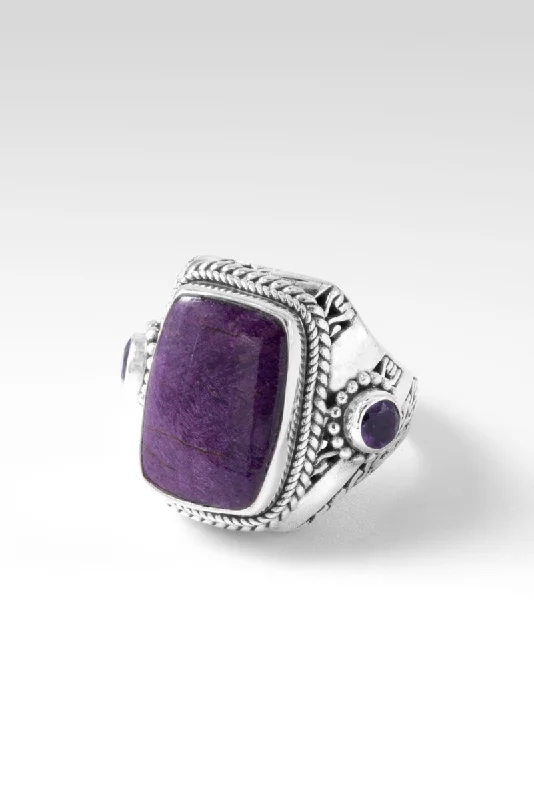 Light of Faith Ring™ in Purpurite