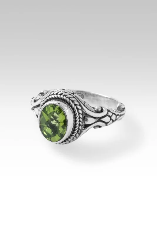 Love One Another Ring II™ in Peridot