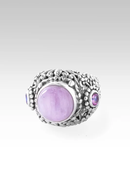 Nurturing Soul Ring™ in Kunzite