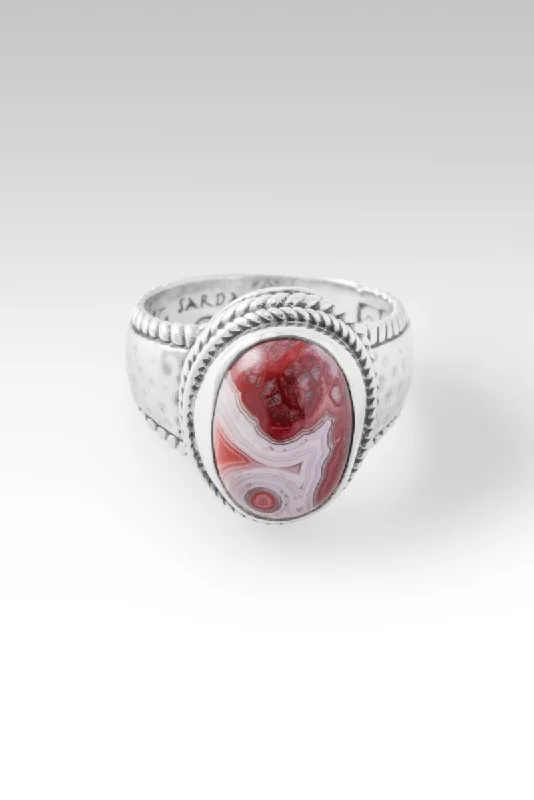 Perfecter of Peace Ring™ in Laguna Lace Agate