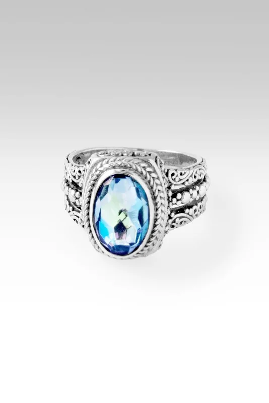 Spirit Guides Ring™ in Perfect Luck™ Mystic Quartz