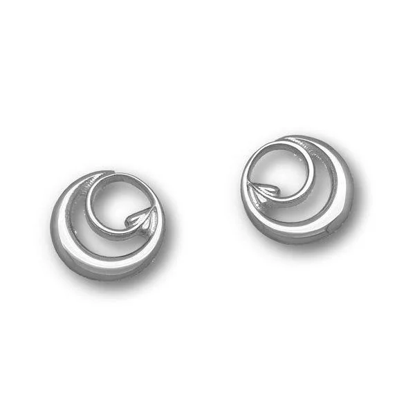 Archibald Knox Silver Earrings E1608