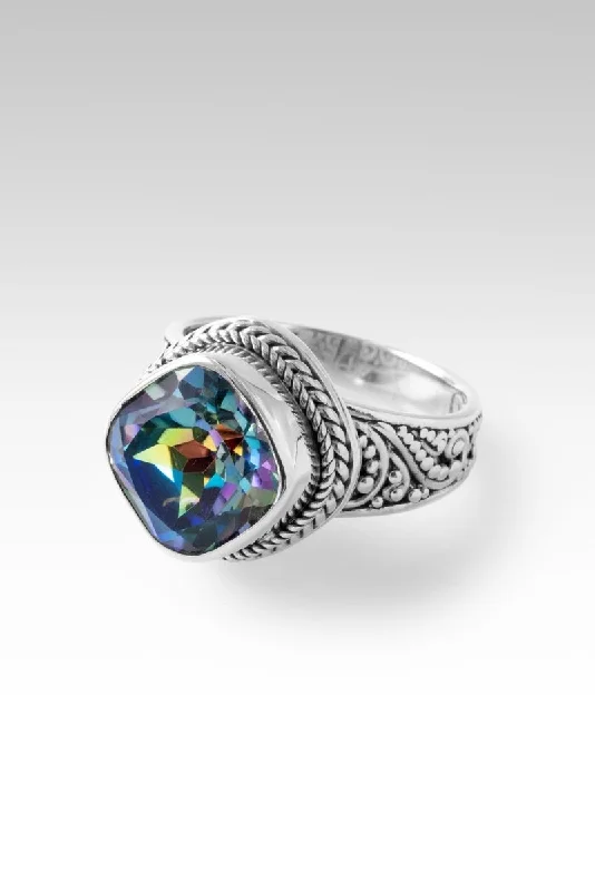 Eternal Life Ring™ in True Picasso™ Mystic Quartz