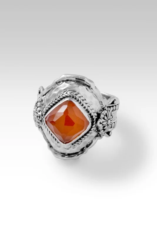 Spiritual Growth Ring™ in Carnelian