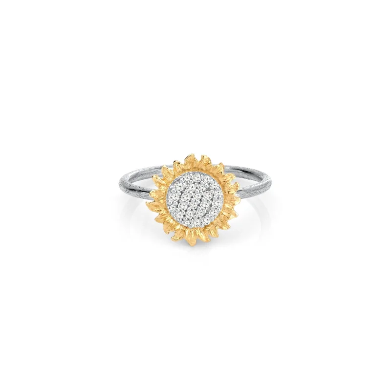 Vincent 11mm Ring with Diamonds