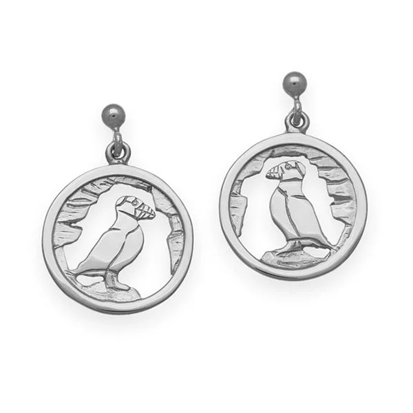 Nature In Flight Silver Earrings E142