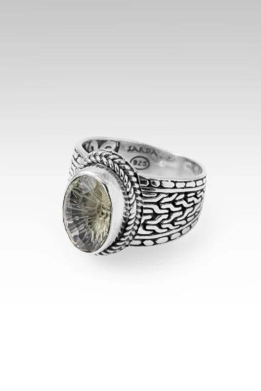 Persist with Purpose Ring™ in Prasiolite