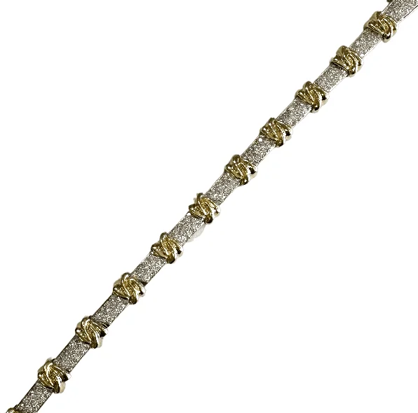 14KT 4.00CTW Diamond Bracelet