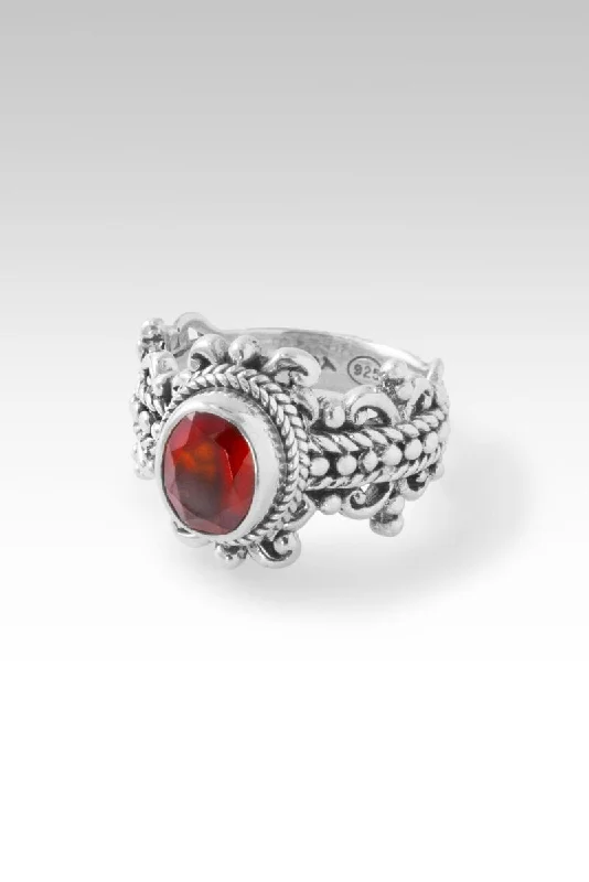 Embrace the Good Ring™ in Hessonite Garnet