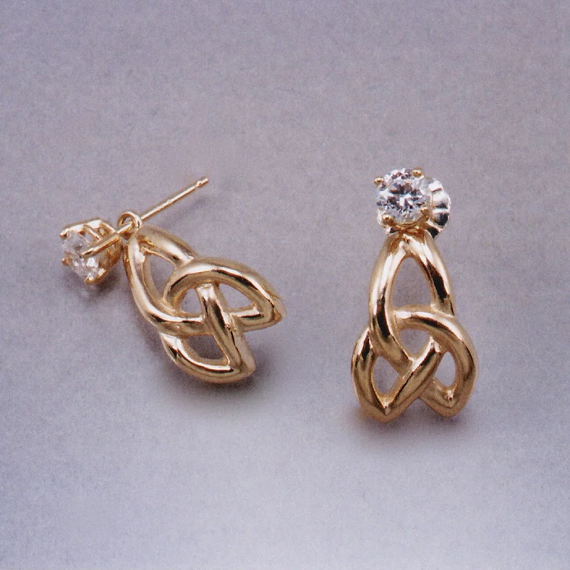 Celtic Blessing Knot Earrings / Jackets