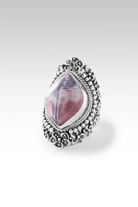 Garden Grace Ring II™ in Porcelain Jasper