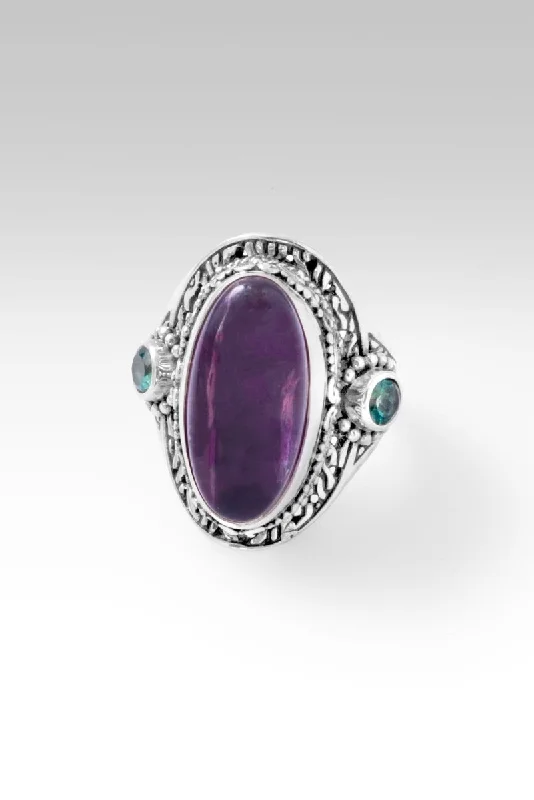 Resilience Ring™ in Rainbow Fluorite