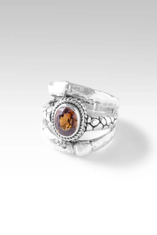 Greatest of These Ring™ in Cognac Zircon