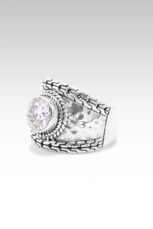 Unwavering Faith Ring™ in Moissanite