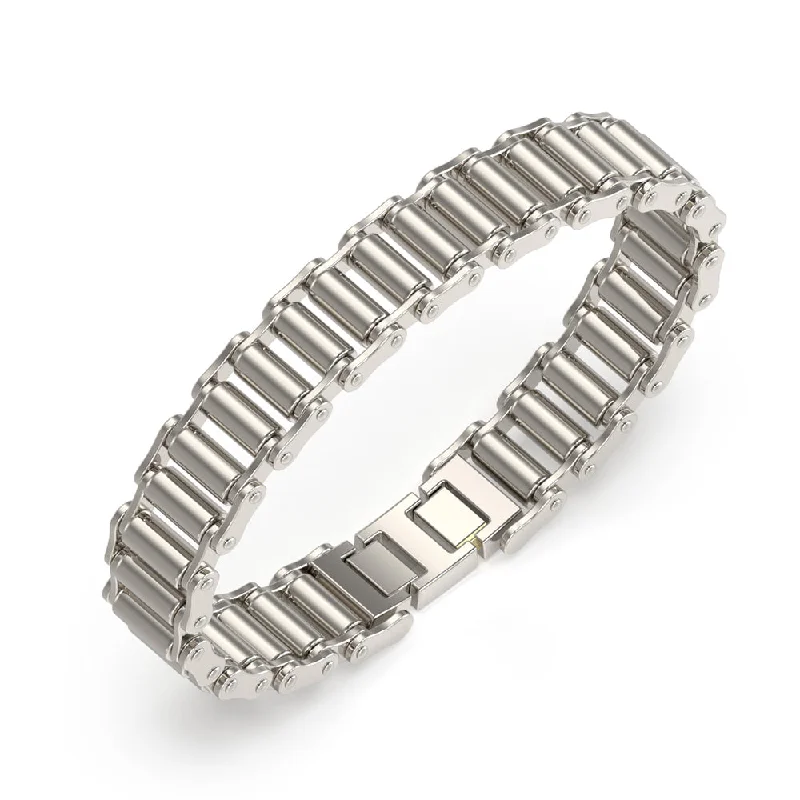 Guess Men's Jewellery Stainless Steel 13mm Bicycle Chain Maxi Bracelet