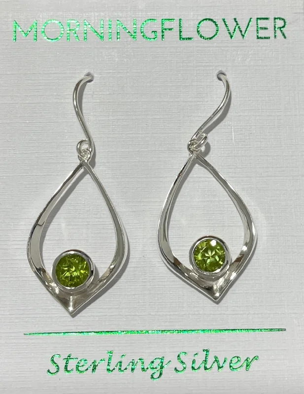 925 Gemstone Kite Earrings