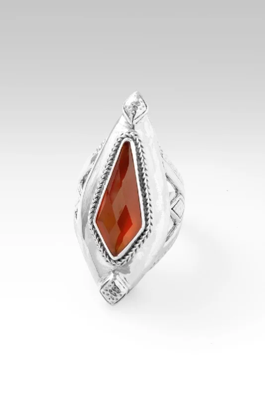 Spiritual Evolution Ring II™ in Carnelian