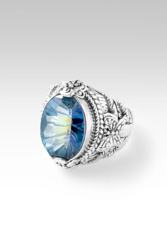 Ephemeral Ring™ in Bluelicious™ Mystic Quartz