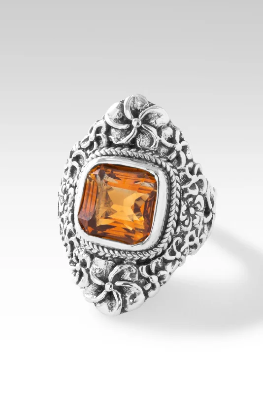 Flowering Wisdom™ Ring in Citrine