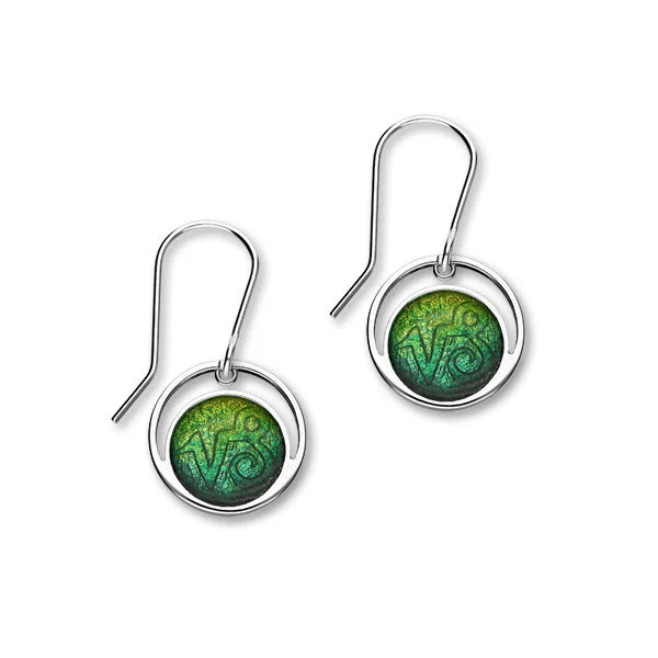 Zodiac Silver Earrings EE569 Capricorn