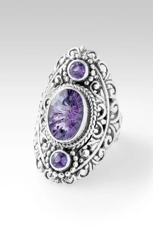 Joyful Expectation Ring™ in Amethyst