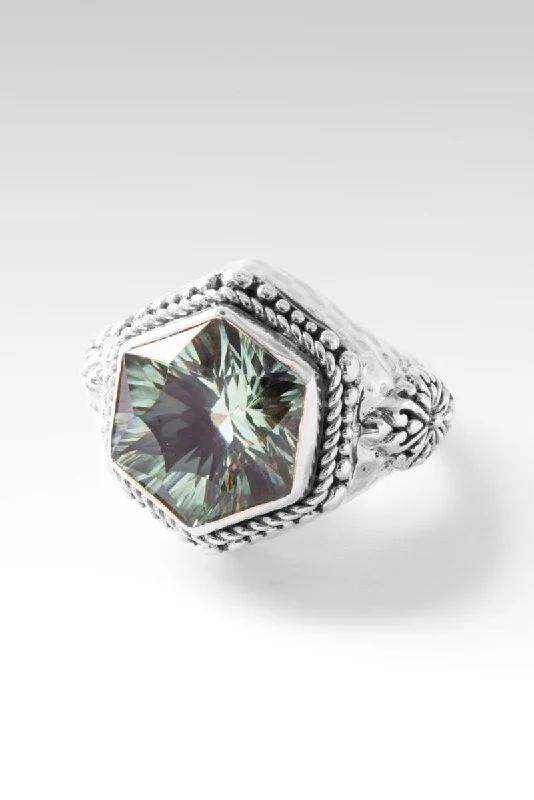 Embrace Imperfection Ring™ in Prasiolite