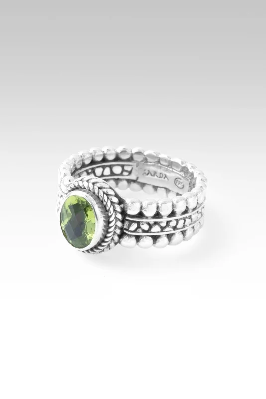 Hope and Future Ring II™ in Peridot