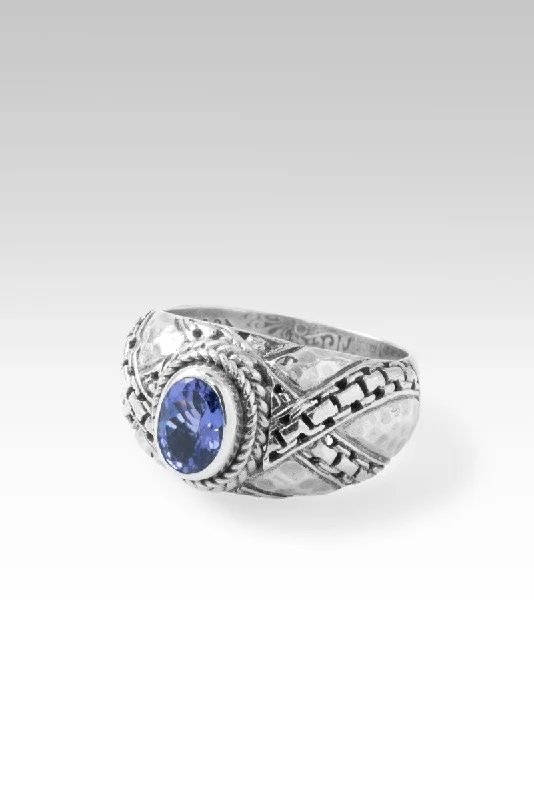 Tranquil Spirit Ring II™ in Tanzanite