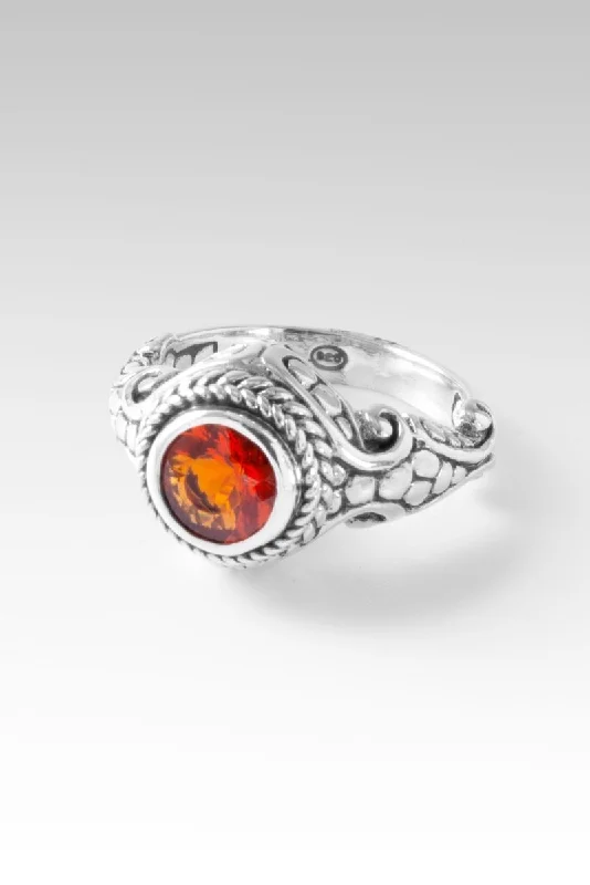 Love One Another Ring II™ in Mexican Fire Opal