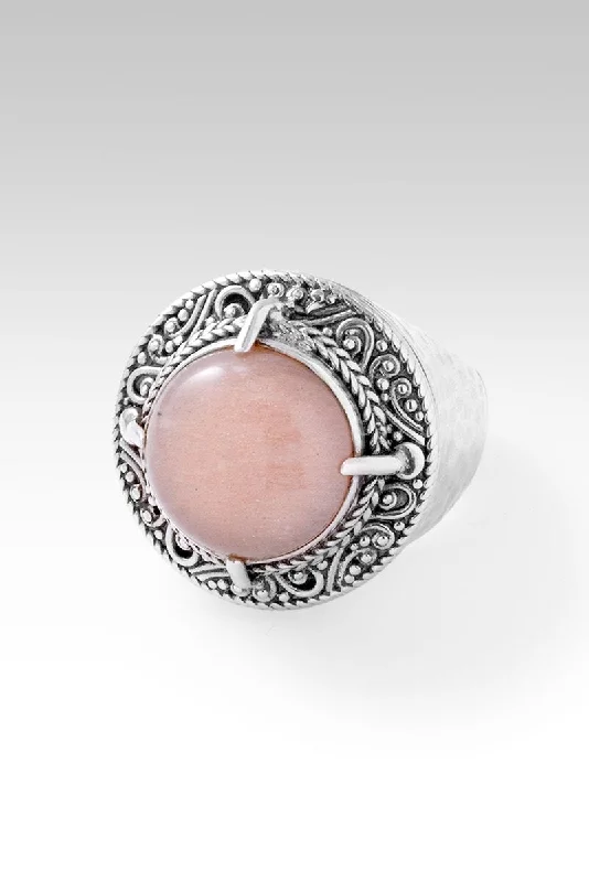 Serve Humbly Ring™ in Peach Moonstone