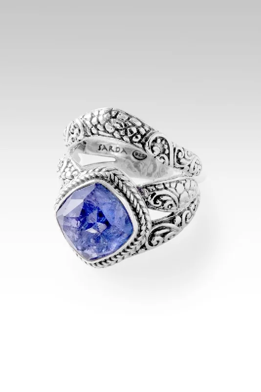 Gratitude Wins Ring™ in Tanzanite