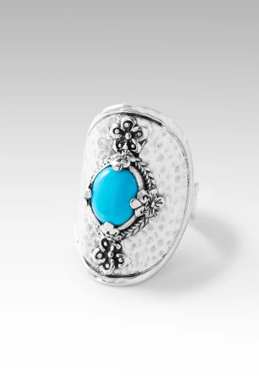 Garden Dreams Ring II™ in Sleeping Beauty Turquoise