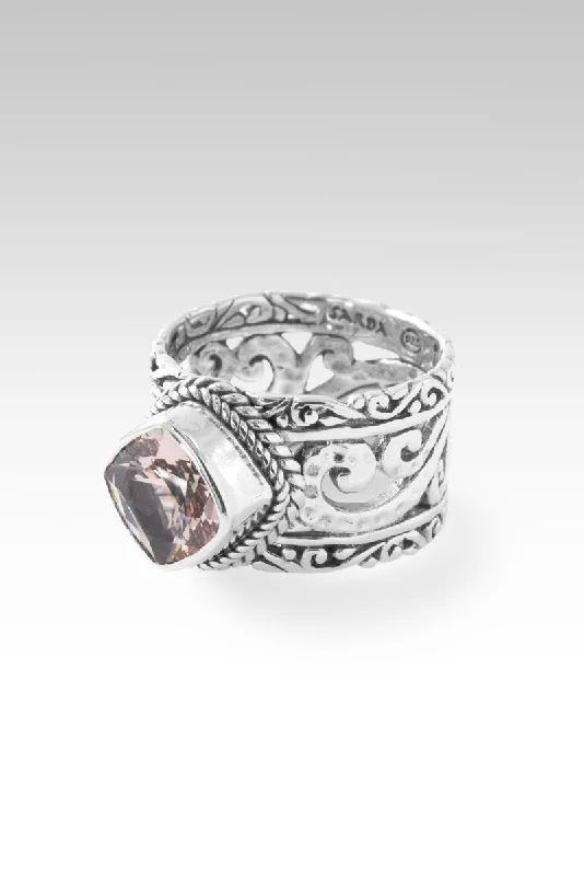 Keep the Faith Ring™ in Cor De Rosa Morganite