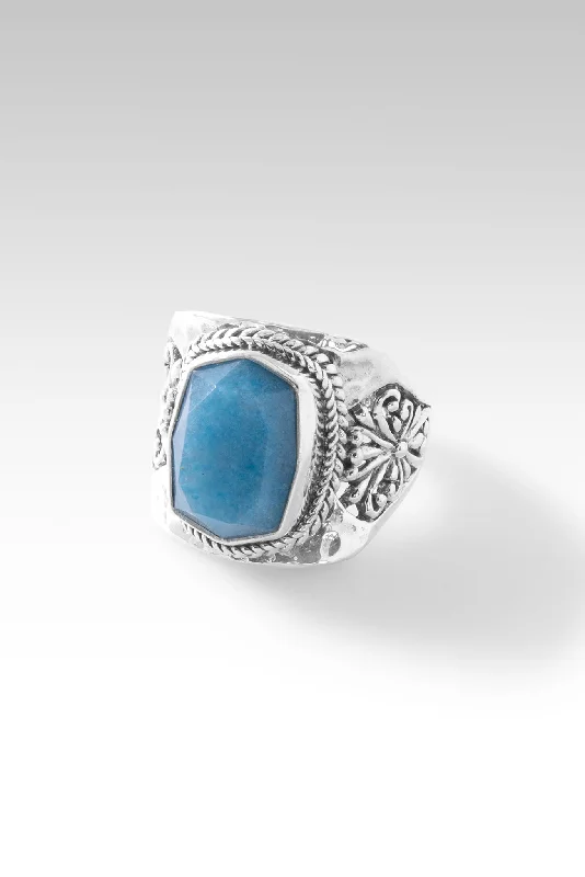 Purpose & Intent Ring™ in Blue Quartz