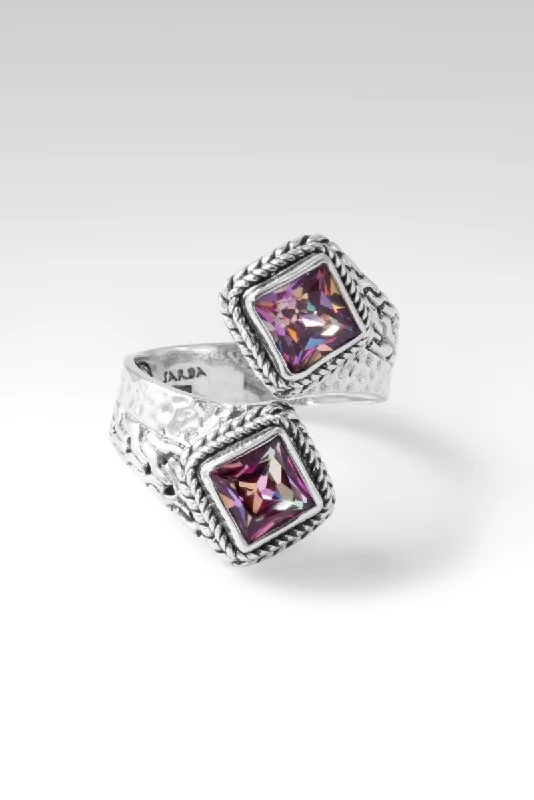 Gratitude's Glow Ring™ in Bali Sunrise™ Mystic Topaz