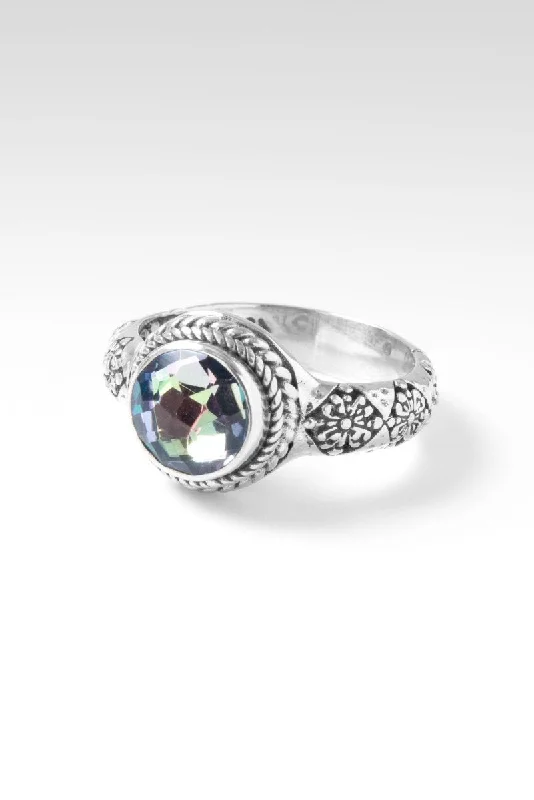 Make Your Light Shine Ring™ in Raindrops™ Mystic Quartz