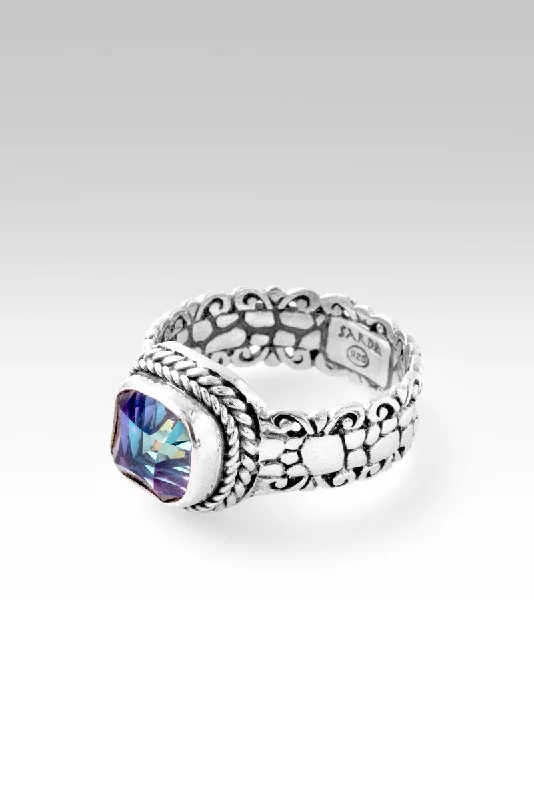 Elysian Ring™ in Xanadu™ Mystic Quartz