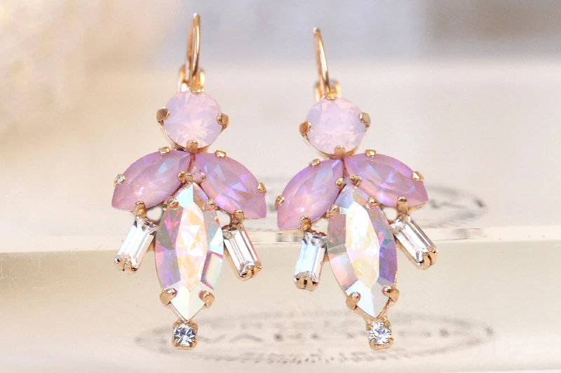 PINK OPAL Earrings