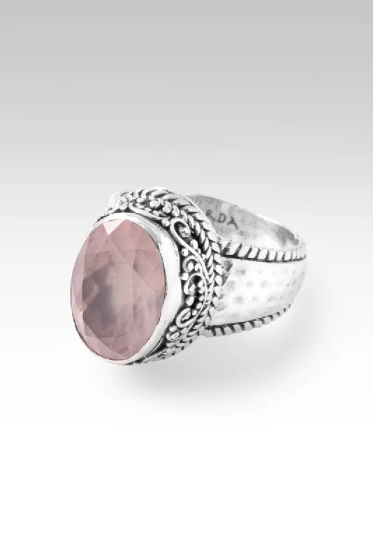 Perfecter of Peace Ring™ in Cloud Pink Rose Quartz