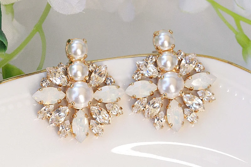 PEARL BRIDAL EARRINGS