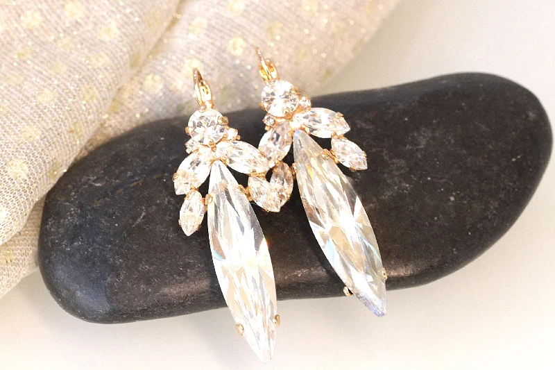 STATEMENT BRIDAL EARRINGS