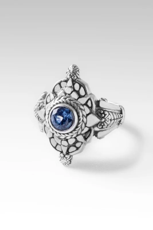 Regal Blessings Ring™ in Montana Sapphire