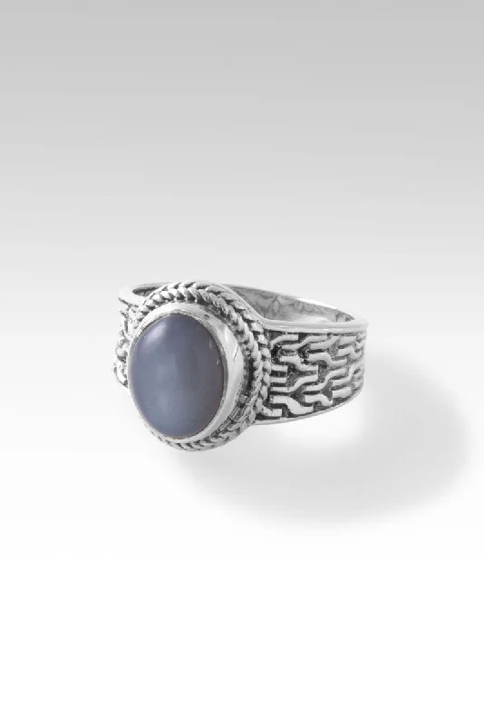 Palisade Ring™ in Grey Moonstone