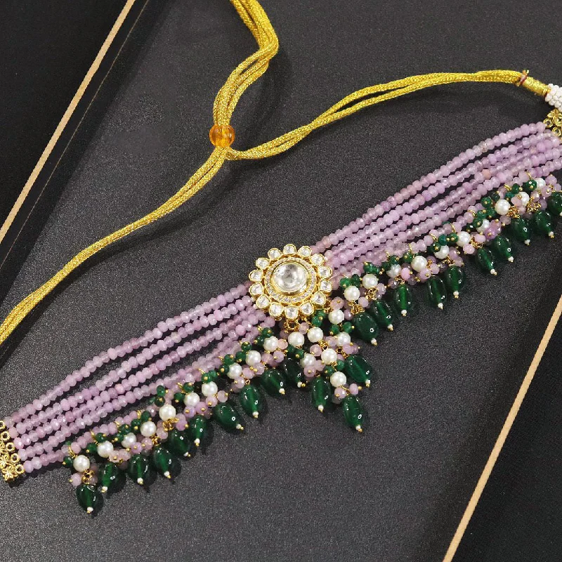 Bridal Rich Appearance Jewelry Necklace Traditional Indian Design Perfect For Weddings And Celebrations