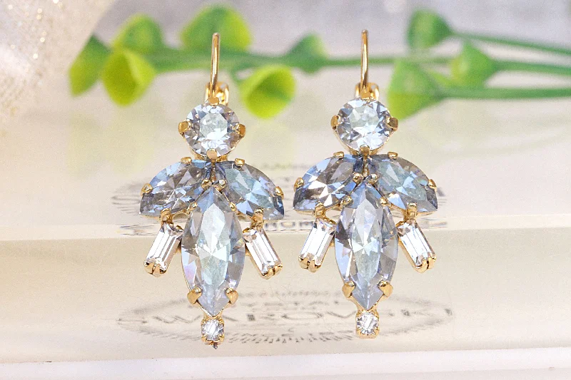 DUSTY BLUE WEDDING Earrings