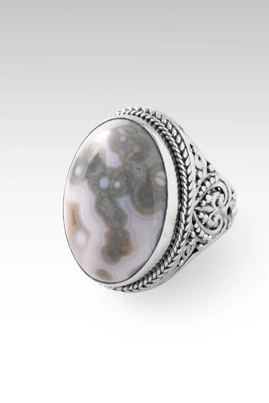 Forgiveness Granted Ring™ in Ocean Jasper