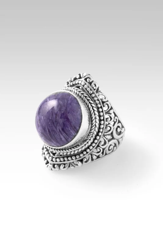 Glory Everywhere Ring™ in Charoite