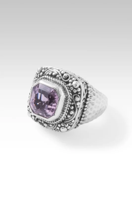 Holy Whispers Ring™ in Kunzite