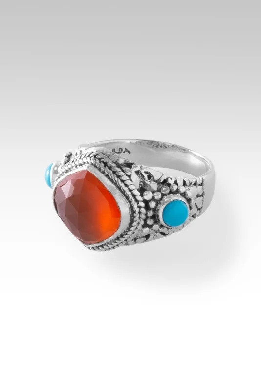 Joyful Ring II™ in Carnelian